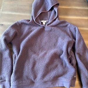 Athleta Girl Purple Fleece Hoodie Sz XXL (16)